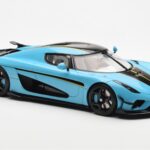 Koenigsegg Regera Baby Син GT Spirit 1:18 - image 4 of 6