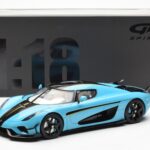 Koenigsegg Regera Baby Син GT Spirit 1:18 - image 6 of 6