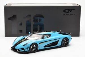 Koenigsegg Regera Baby Син GT Spirit 1:18 GT881 Смола — снимка 6 от 6