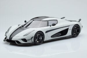 Koenigsegg Regera Сив Asia Exclusive GT Spirit 1:18