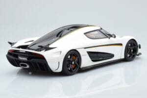 Koenigsegg Regera Бял GT Spirit 1:18 GT391 Смола — снимка 2 от 5