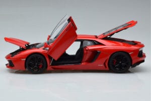 Lamborghini Aventador LP700-4 Andromeda Червен AUTOart 1:18 74669 Метал — снимка 4 от 10