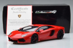 Lamborghini Aventador LP700-4 Andromeda Червен AUTOart 1:18 74669 Метал — снимка 10 от 10