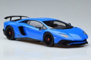 Lamborghini Aventador LP750-4 SV Синьо AUTOart 1:18 74559 Композит — снимка 5 от 8