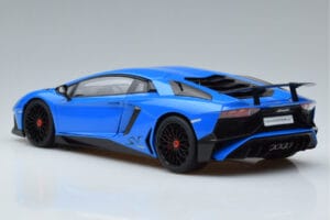 Lamborghini Aventador LP750-4 SV Синьо AUTOart 1:18 74559 Композит — снимка 6 от 8