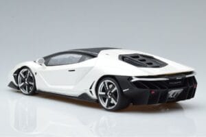 Lamborghini Centenario Перлено Бял GT Spirit 1:18 GTS18503W Смола — снимка 5 от 6