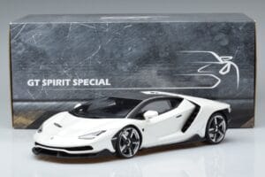 Lamborghini Centenario Перлено Бял GT Spirit 1:18 GTS18503W Смола — снимка 6 от 6