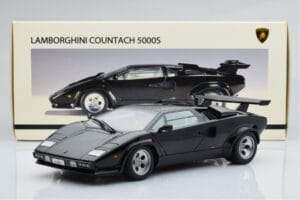 Lamborghini Countach LP5000S Черен AUTOart 1:18 74533 Метал — снимка 10 от 10