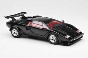 Lamborghini Countach LP 5000 Quattrovalvole Черен Kyosho 1:18 08320BK Метал — снимка 6 от 8