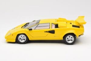 Lamborghini Countach LP 5000 Quattrovalvole Жълт Kyosho 1:18 08320Y Метал — снимка 4 от 8