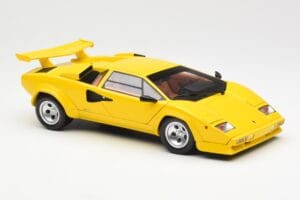 Lamborghini Countach LP 5000 Quattrovalvole Жълт Kyosho 1:18 08320Y Метал — снимка 6 от 8