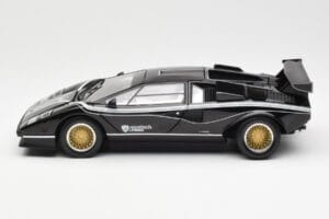 Lamborghini Countach LP 500R Черен Kyosho 1:18 08320C Метал — снимка 4 от 8