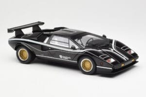 Lamborghini Countach LP 500R Черен Kyosho 1:18 08320C Метал — снимка 6 от 8