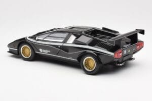 Lamborghini Countach LP 500R Черен Kyosho 1:18 08320C Метал — снимка 7 от 8