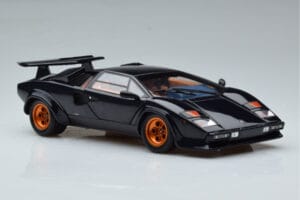 Lamborghini Countach LP500S Walter Wolf Тъмносин Kyosho 1:18 08320D Метал — снимка 6 от 11
