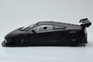 Lamborghini Gallardo LP600+ GT3 Мат Черен Minichamps 1:18 151111100 Метал — снимка 3 от 6