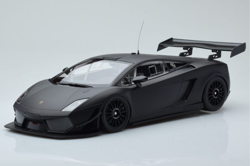Lamborghini Gallardo LP600+ GT3 Мат Черен Minichamps 1:18