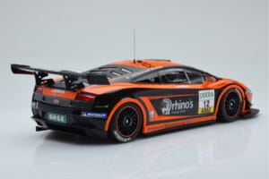 Lamborghini Gallardo LP600+ GT3 Rhinos Leipert Motorsport #12 A. Petrishin / D. Leiper ADAC GT Masters 2011 Minichamps 1:18 1 — снимка 2 от 6