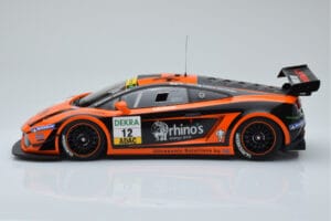 Lamborghini Gallardo LP600+ GT3 Rhinos Leipert Motorsport #12 A. Petrishin / D. Leiper ADAC GT Masters 2011 Minichamps 1:18 1 — снимка 3 от 6