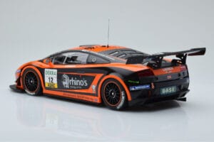 Lamborghini Gallardo LP600+ GT3 Rhinos Leipert Motorsport #12 A. Petrishin / D. Leiper ADAC GT Masters 2011 Minichamps 1:18 1 — снимка 5 от 6