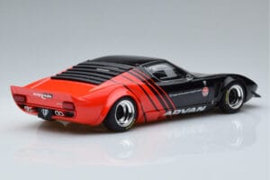 Lamborghini Miura LB Works Liberty Walk Advan GT Spirit 1:18 KJ033 Смола — снимка 2 от 6