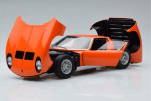 Lamborghini Miura SV Оранжев AUTOart 1:18 74542 Метал — снимка 2 от 8