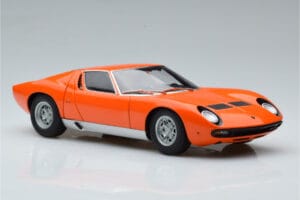 Lamborghini Miura SV Оранжев AUTOart 1:18 74542 Метал — снимка 6 от 8