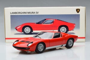 Lamborghini Miura SV Червен AUTOart 1:18 74543 Метал — снимка 8 от 8