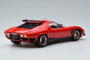 Lamborghini Miura SVR Червен Kyosho 1:18 08319RBK Метал — снимка 3 от 9