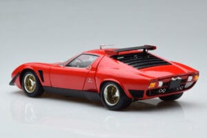 Lamborghini Miura SVR Червен Kyosho 1:18 08319RBK Метал — снимка 7 от 9