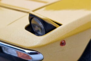 Lamborghini Urraco Жълт Kyosho 1:18 08446GY Метал — снимка 8 от 10