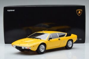 Lamborghini Urraco Жълт Kyosho 1:18 08446GY Метал — снимка 10 от 10