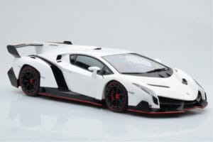 Lamborghini Veneno Бял AUTOart 1:18 74507 Метал — снимка 6 от 8