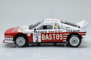 Lancia 037 Bastos #2 P. Snijers / D. Colebunders Rally Ypres 1985 IXO 1:18 18RMC136 Метал — снимка 3 от 6