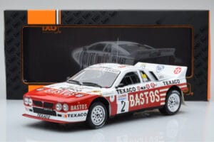 Lancia 037 Bastos #2 P. Snijers / D. Colebunders Rally Ypres 1985 IXO 1:18 18RMC136 Метал — снимка 6 от 6