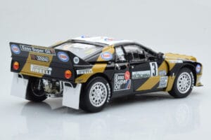 Lancia 037 ESSO #3 F. Tabaton Rally Targa Florio 1985 Kyosho 1:18 08306H Метал — снимка 4 от 8