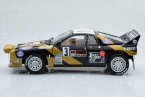 Lancia 037 ESSO #3 F. Tabaton Rally Targa Florio 1985 Kyosho 1:18 08306H Метал — снимка 5 от 8