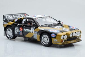 Lancia 037 ESSO #3 F. Tabaton Rally Targa Florio 1985 Kyosho 1:18 08306H Метал — снимка 6 от 8