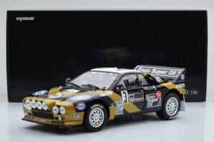 Lancia 037 ESSO #3 F. Tabaton Rally Targa Florio 1985 Kyosho 1:18 08306H Метал — снимка 8 от 8
