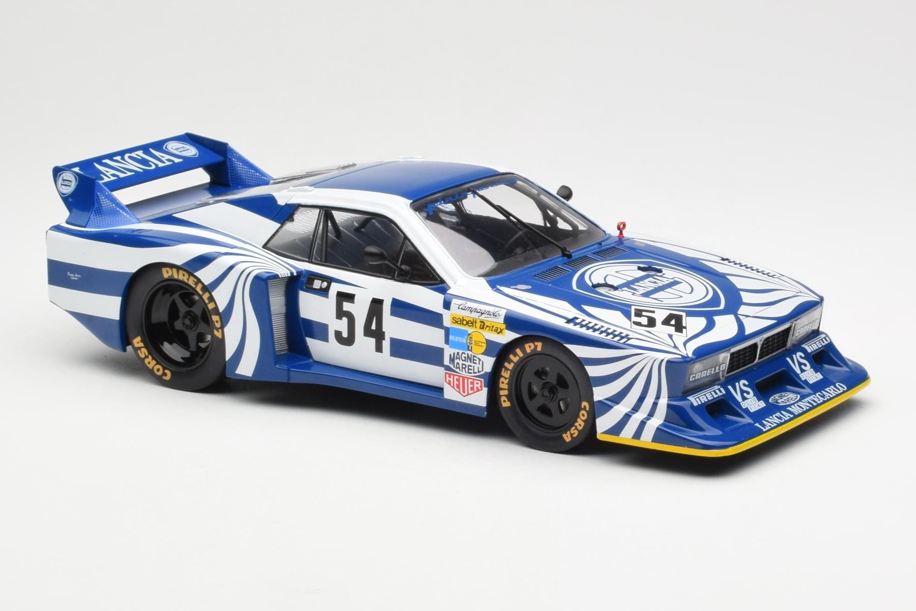 Lancia Beta Montecarlo Gr.5 #54 W. Röhrl / M. Alboreto 6 Hours of Silverstone 1980 MCG 1:18 MCG18815R Метал — снимка 4 от 6