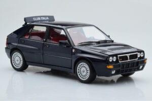 Lancia Delta HF Integrale Club Italia Син Kyosho 1:18 08343SC Метал — снимка 6 от 8