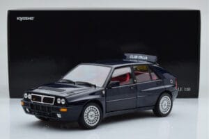 Lancia Delta HF Integrale Club Italia Син Kyosho 1:18 08343SC Метал — снимка 8 от 8