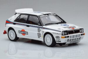 Lancia Delta HF Integrale Evoluzione Test Car Kyosho 1:18 08348G Метал — снимка 5 от 9