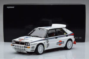 Lancia Delta HF Integrale Evoluzione Test Car Kyosho 1:18 08348G Метал — снимка 9 от 9