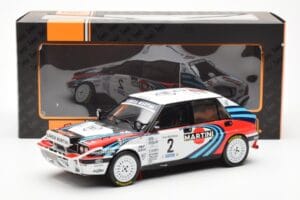 Lancia Delta Integrale 16V #2 M. Biasion / T. Siviero Rally Safari 1990 IXO 1:18 18RMC139A Метал — снимка 6 от 6