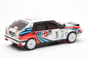 Lancia Delta Integrale 16V #5 J. Kankkunen / J. Piironen Rally Safari 1990 IXO 1:18 18RMC139C Метал — снимка 2 от 6