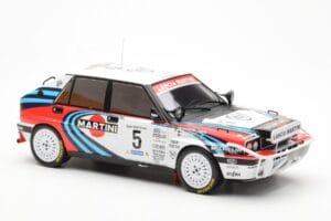 Lancia Delta Integrale 16V #5 J. Kankkunen / J. Piironen Rally Safari 1990 IXO 1:18 18RMC139C Метал — снимка 4 от 6