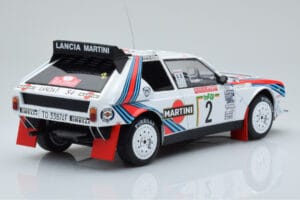 Lancia Delta S4 #2 M. Alen / I. Kivimaki Rally San Remo 1986 IXO 1:18 18RMC130A Метал — снимка 2 от 6