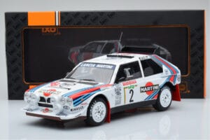 Lancia Delta S4 #2 M. Alen / I. Kivimaki Rally San Remo 1986 IXO 1:18 18RMC130A Метал — снимка 6 от 6