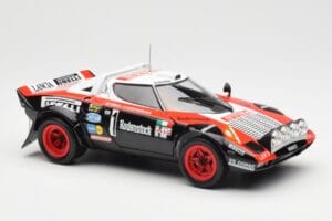 Lancia Stratos HF #1 Hunsruck Rally 1978 Kyosho 1:18 08130D Метал — снимка 6 от 8
